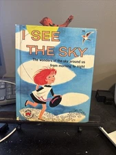 I See the Sky Wonder Books by Ann Peters 1960 HC Illustrated Sunny Cook