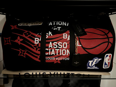 Louis Vuitton Keepall NBA II (Nagelneu, Full Set, Rarität)