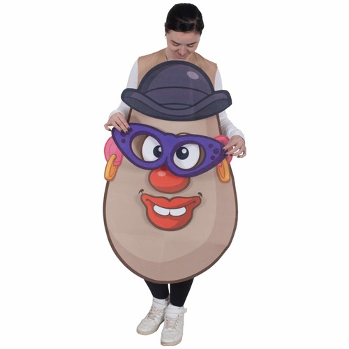 Mr & Mrs Potato Head Toy Story Funny Unisex Mens Womens Costume Tabard - Picture 4 of 6