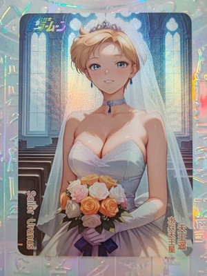 Card Holo Sailor Moon Mercury Mars Jupiter Venus Sexy Holo Oil 