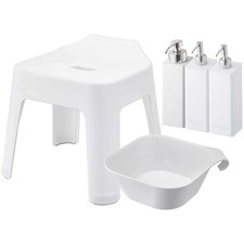 Bath stool  magnet  bathtub  dispenser bottle foam  normal x 3