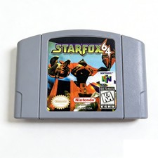 STARFOX 64 Games For Nintendo N64 US Version Free USA Shipping