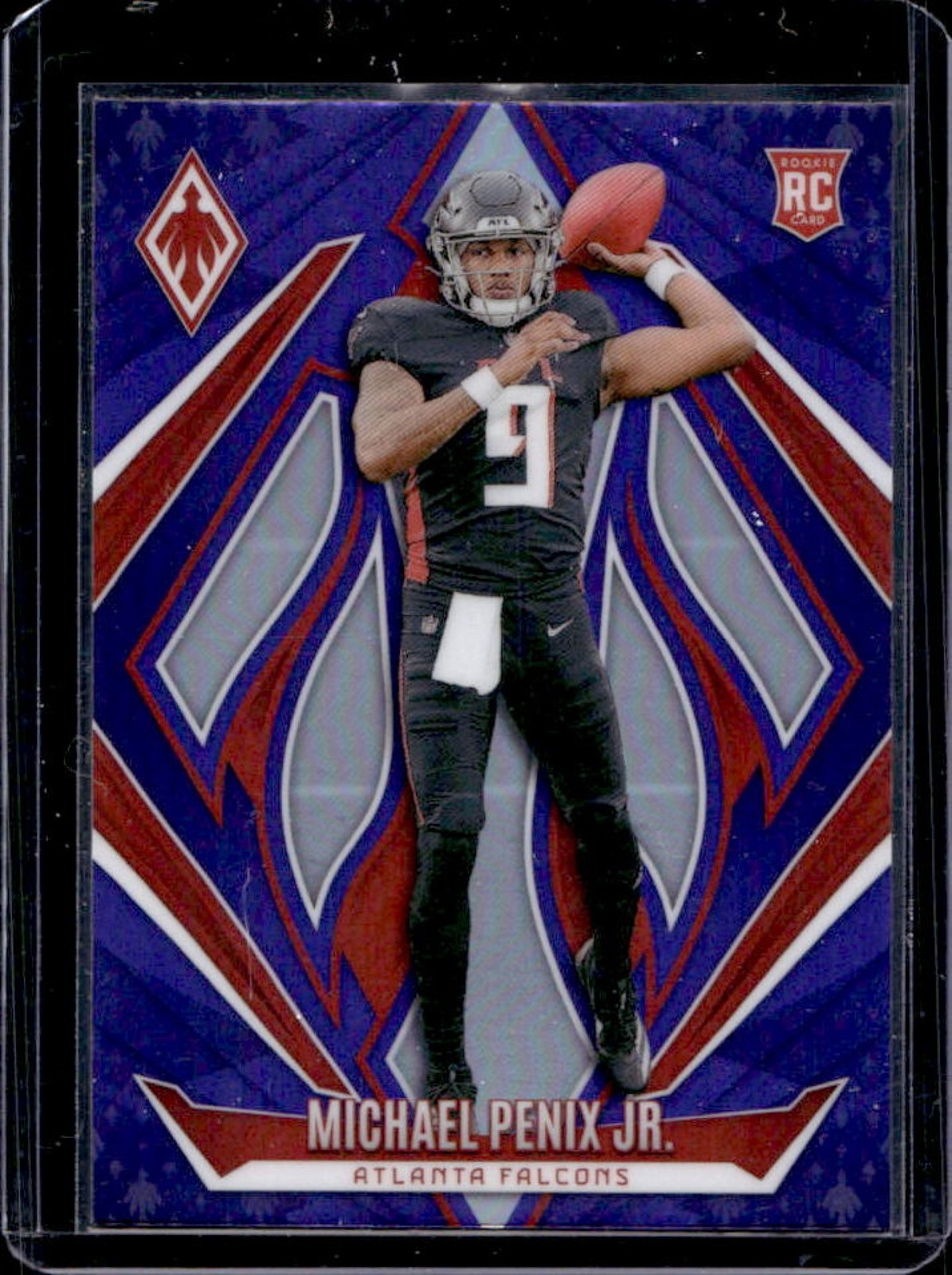 2024 Phoenix Michael Penix Jr. RC Purple Rookie #229 Falcons