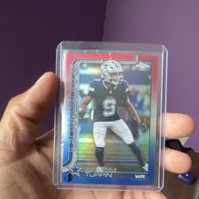 Topps Chrome #84 KaVontae Turpin Dallas Cowboys Football Card