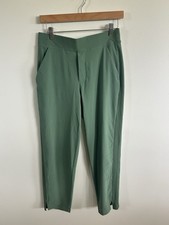 ATHLETA Womens Green Pants Pockets Size 6