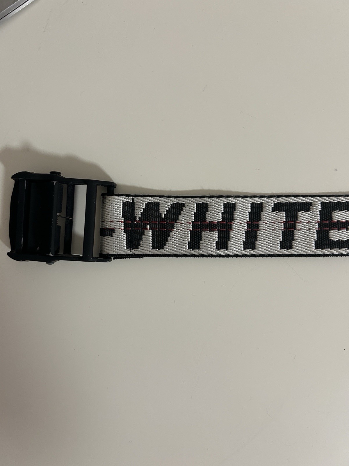 Off White Belt White Adjustable - image 5