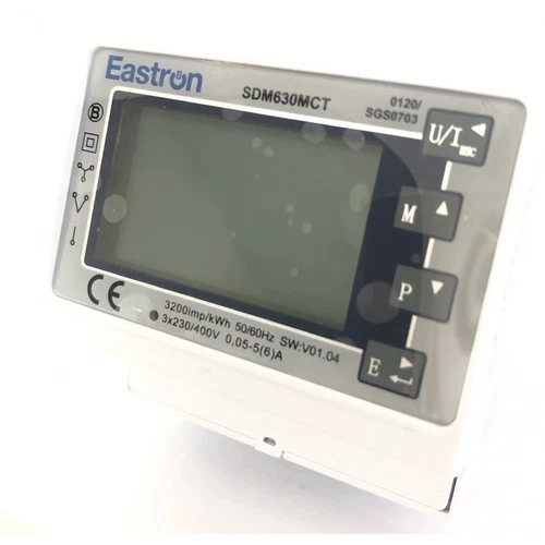 Eastron SDM630MCT Einphasenzähler / Dreiphasenzähler AC 400V Digital Modbus Zertifikat