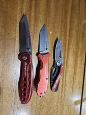 Lot Of 3 Snap On Knives