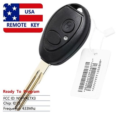 Replace Remote Key Fob 433Mhz ID73 for Land Rover Discovery 1999-2004 73370847C