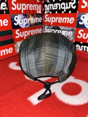 Supreme GORE-TEX Camp Cap Hat Olive Plaid | eBay