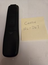 Canon WL-D67 Wireless Controller Remote for Camcorder, Black