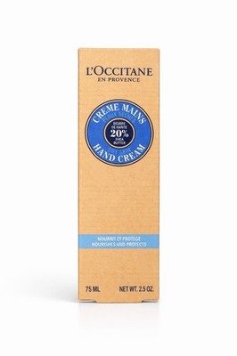 L Occitane Shea Butter Hand Cream 20% 75ml / 2.5oz Dry Skin NEW