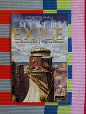 Myst 3 Exile Playstation 2 (PS2) Manual Only