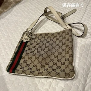 Sac bandoulière GUCCI motif GG ligne Sherry avec breloque #PGGAVW