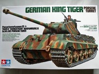 Tamiya 35169 Kingtiger Tower Porsche MaßStab 1:35