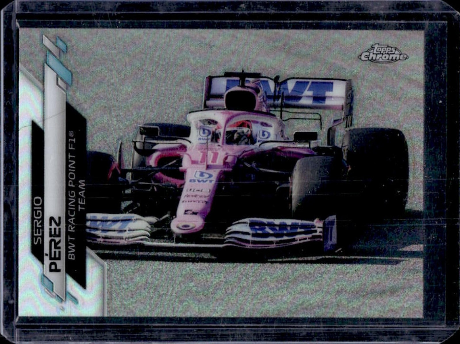 2020 Topps Chrome F1 Sergio Perez Refractor #33