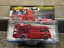 Hot Wheels Ferrari Team Transport 250 GTO Fiat 642 Bartoletti Hauler Car Culture