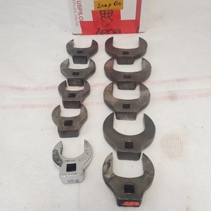 Lot of 10 Snap on open-end crowfoot wrench LOT-1057