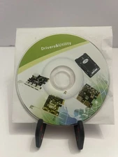 VLI 4 Port USB 3.0 PCI Express Card Drivers Utility Software Disc Small Mini CD