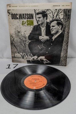 Doc Watson & Son 1965 Vanguard VSD-79170 Stereolab Vinyl LP Folk Bluegrass VG+