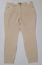 Judy Blue | Size 18W | Bone Garment Dyed Tummy Control High Waist Skinny Jeans