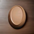 Vintage Melmac Serving Bowl Melamine Brown Brookpark Retro Divided Serving Dish — photo 3