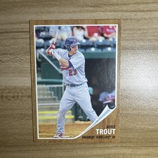 2011 Topps Heritage Minor League #44 Mike Trout