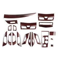 For Nissan Teana Altima 2013-2018 ABS Wood Grain Mahogany Accessories Interior