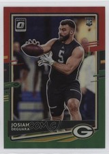 2020 Panini Donruss Rookie Optic Preview Red & Green Prizm Josiah Deguara 8sr