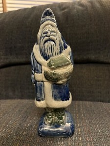 1989* ROWE Pottery ソルトグレーズ サンタクロース ローポタリー Rowe
