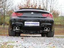 Eisenmann Duplex Sportauspuff RACE BMW 6er F12 F13 Coupe Cabrio M6 je 2x90mm
