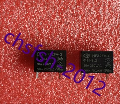 2 pcs New   HF32FA-G 012-HSL2 Relay #zc