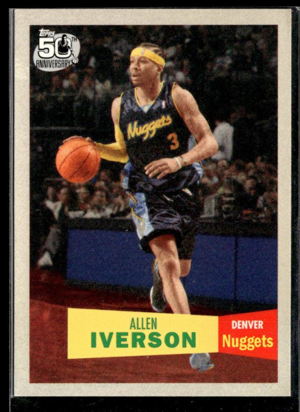 2007-08 Topps #33 Allen Iverson 1957-58 Variations