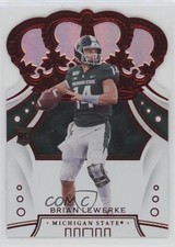 2020 Panini Chronicles Draft Picks Crown Royale Mirror Red Brian Lewerke #90 8d2