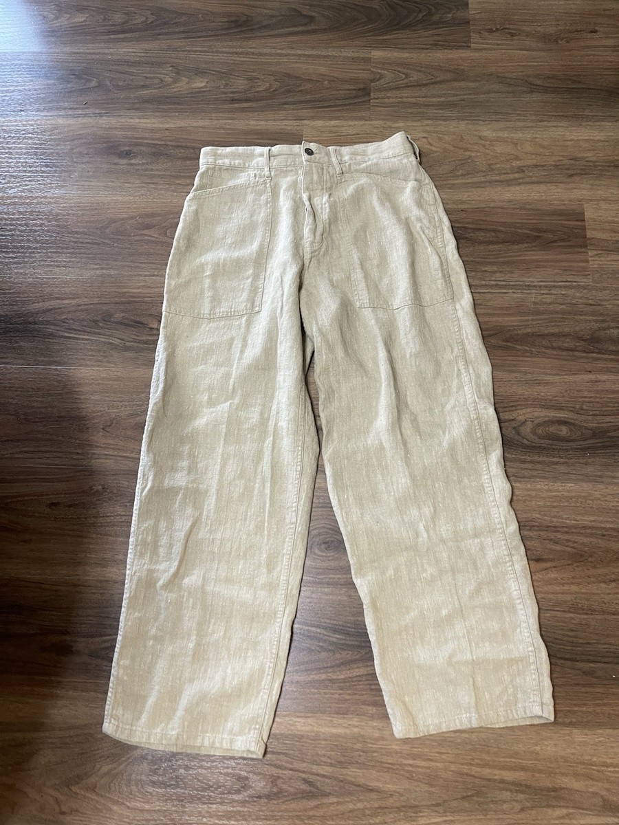 パンツ POLO RALPH LAUREN vintage slacks talon Vintage Polo Ralph Lauren Tan Denim Talon Zipper Street Wear