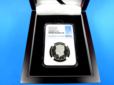 #ad 2025 S Kennedy Half from the Limited Edition Silver Proof Set NGC Pf 70 UC FDOI $349.00