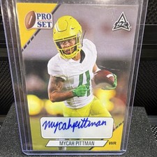 Leaf 2021 Pro Set College Mycah Pittman Autograph #PS-MP1 Oregon Ducks