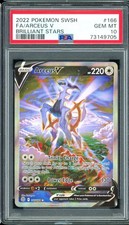 Pokemon TCG: Arceus V (Alternate Full Art) 166/172 Brilliant Stars Holo PSA 10 on eBay