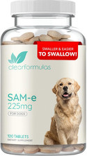 Liver Support for Dogs with Sam-E - Chewable Sam-E for Dogs Bone Mood Brain and