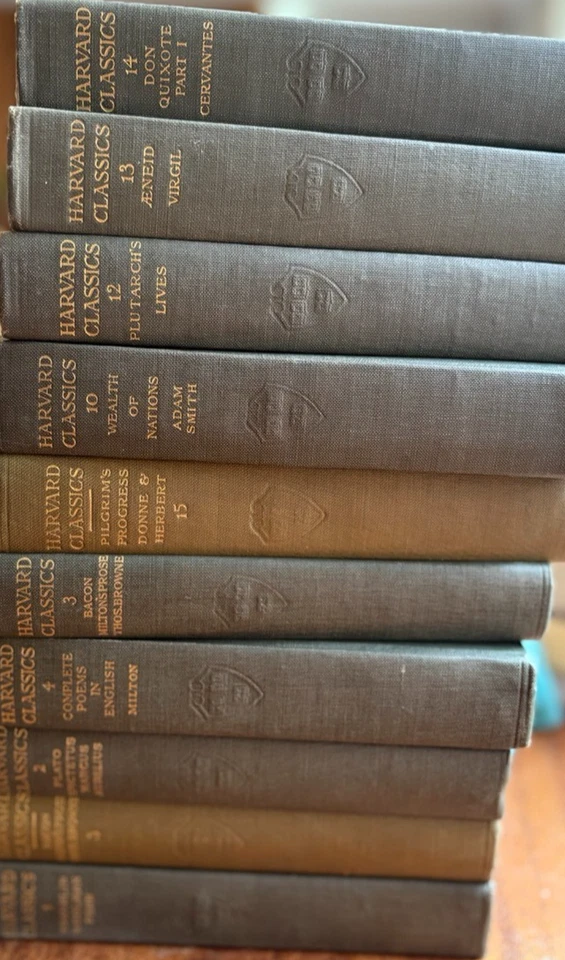 HARVARD CLASSICS Vtg GREEN 1st Ed.1909 Shelf of Books- U CHOOSE *Buy More & Save - Image 4 of 4