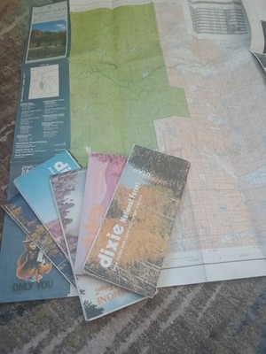 Maps, 6 Agricultural And Recreation From Utah And Wyoming 80's 90's