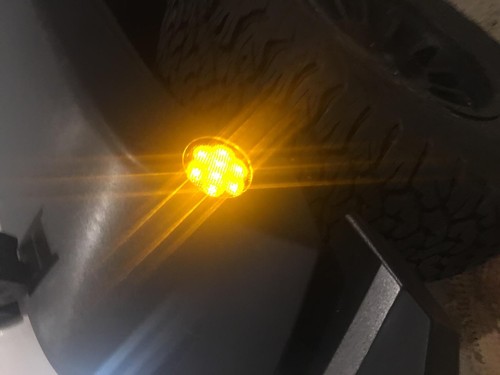 For 2007-2018 Jeep Wrangler Jk LED Side Marker Light Front Fender Flares Lamp 2x - Picture 14 of 17