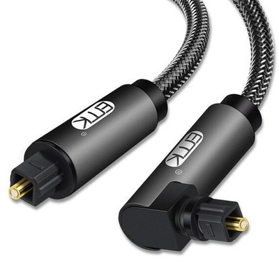 Cavo Ultra HDTV Premium Toslink - Cavo audio ottico da 5 metri, cavo