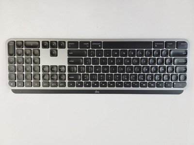 Logitech MX Keys YR0073 Silver Advanced Wireless Illuminated Flat Key Keyboard