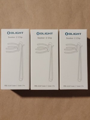 Olight Seeker 4 Pro, Seeker 4, Seeker 3 Pro, Seeker 3, Seeker 2 Clip, Black New