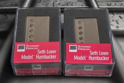 SEYMOUR DUNCAN SH-55 Seth Lover Humbucker Set Bridge & Neck Nickel 1 Conductor