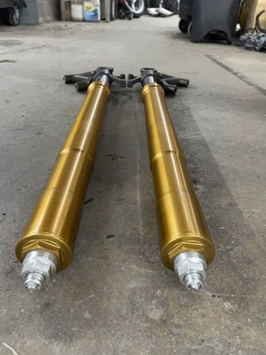 Kawasaki Ninja ZX6R ZX6 ZX636 05 2005 OEM Front Suspension Forks