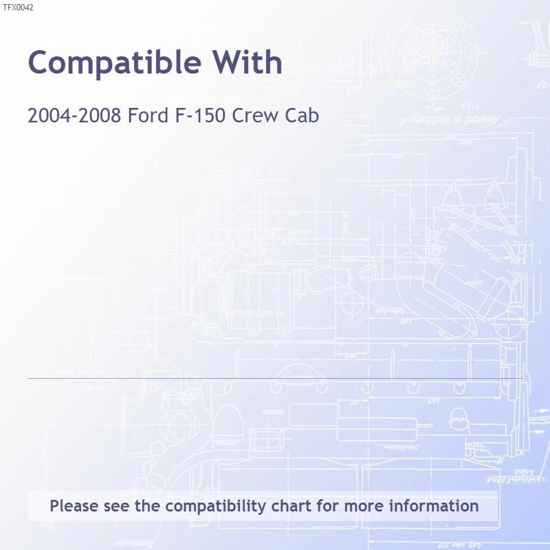 Pulido redondo doblado de 3 pulgadas con 2 almohadillas barra Nerf escalonada para Ford F-150 2004-2008 doble cabina Foto 3 de 4