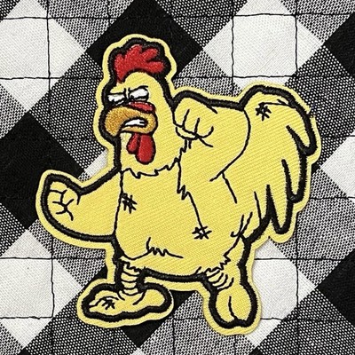 Ernie The Giant Chicken Villain Family Guy Cartoon, Funny, Comedy, Iron On Patch
