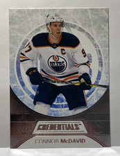 2021-22 Upper Deck Credentials Connor McDavid #1 Edmonton Oilers